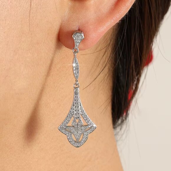 Romantic Earrings, Bracelet, and Ring set is not just for weddings any occasion - Picture 12 of 12